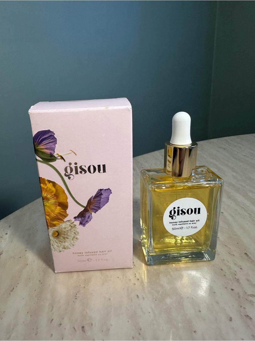 Gisou Honey Infused Hair Oil 1.7 Oz/50ml Shine Hydration Anti-Frizz New In Box